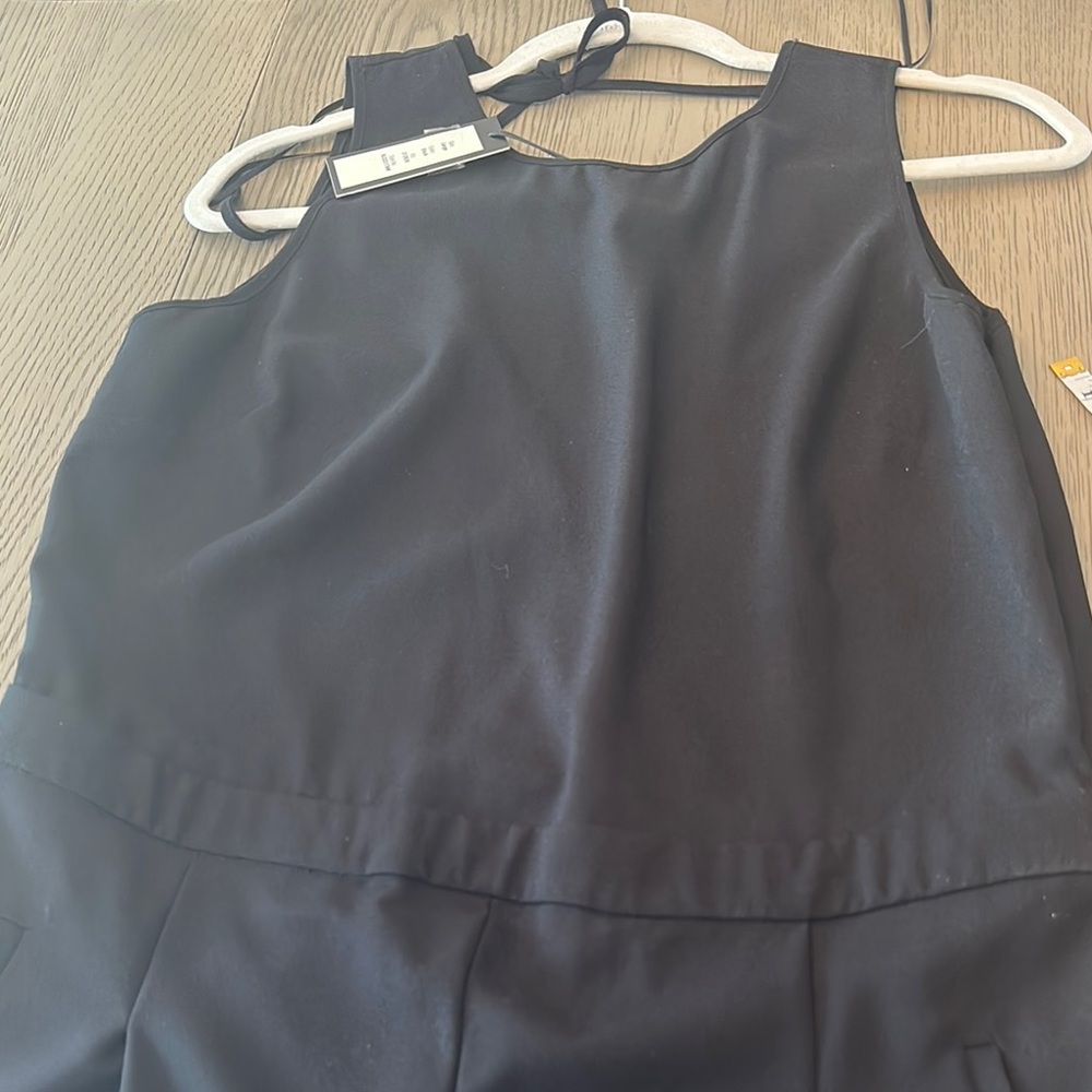 Romeo & Juliet Couture Black Sleeveless Jumpsuit